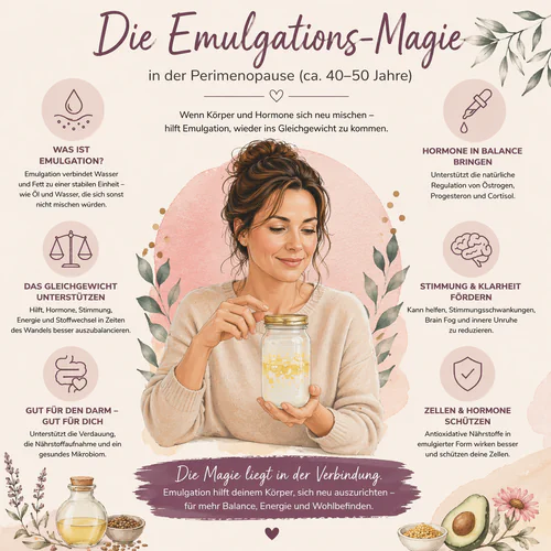 Wechseljahre Emulgations Magie